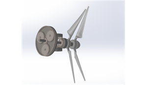 Contra - Rotating Propeller Mechanism