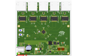Ethernet Hub Board for Rover Navigation and Wireless Communication Systems