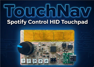 TouchNav - Spotify Control HID Touchpad