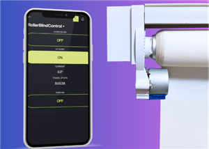 DIY Motorized Roller Blind with ESP32-S3 | WiFi Control, 3D Printed Gear & Blynk Cloud