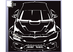 BMW F82 LED wall panel