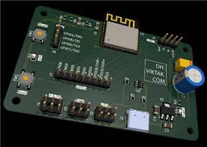 ESP32-C3-WROOM-02 Development Board