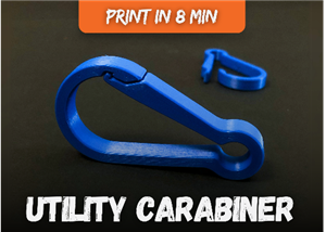 Utility Carabiner: Secure and Versatile Clip for Everyday Use