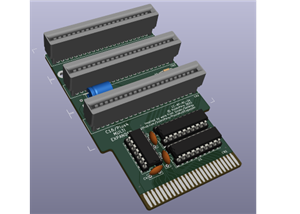 Plus4MultiExpander - Expansion Port Expander for the Commodore 16, 116 and Plus/4