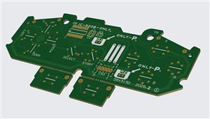 56V313D | SNES / SFC / Super Nintendo Controller | Replacement PCB with tactile buttons
