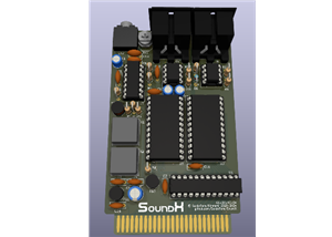 SoundX V2 - An AdLib card for your Commodore 16/116/+4!