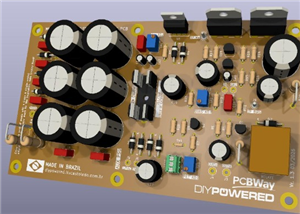 Amplificador de potência hi-end classe A (power amp)