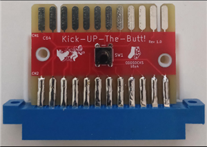 Kick-Up-The-Butt - User Port Reset Cart for C64 / VIC-20