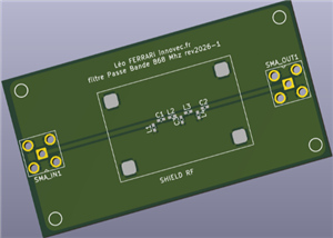 RF Filter 868 MHZ Lora meshtastic / Meshcore