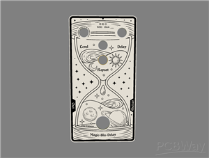 Magic-Blu-Delay Front Panel