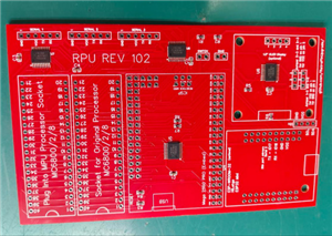 Pinball RPU V102 project