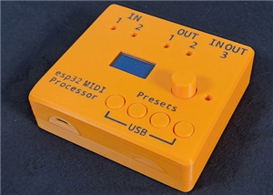 esp32 Midi Prodessor