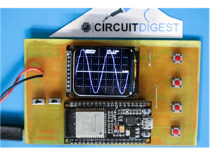 DIY ESP32 Oscilloscope Project