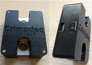 Crimpdeq: A portable digital force sensor for climbers!