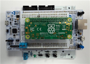 PIN2DMD Nucleo MultiMedia Interface (MMI) extension board