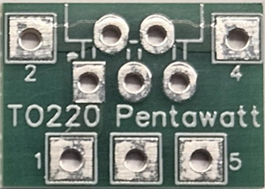 TO220-Pentawatt Sub Board