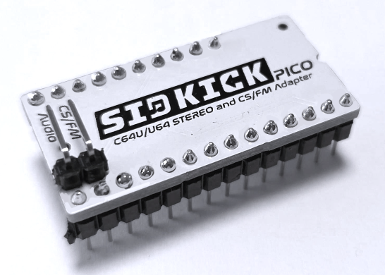 Commodore 64 Ultimate/Ultimate 64-Adapter for SIDKick pico (all