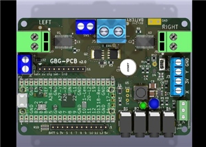 GBG-PCB Go Baby Go - Printed Circuit Board - V2.0