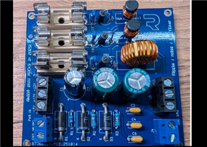 Commodore Amiga 500 600 1200 Ripple-Noise-EMI filter + HV protection for DIY / original PSUs