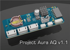 Project Aura AQ Sensor Hub PCB v1.1