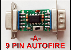 COMMODORE / ATARI STYLE 9 PIN JOYSTICK AUTOFIRE (A)
