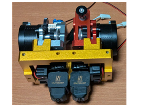 MakerBot Replicator2X Modern Extruder Mount