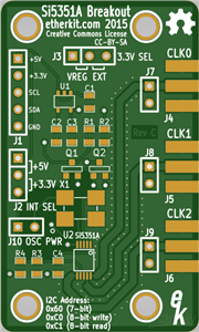 Si5351A Breakout Board