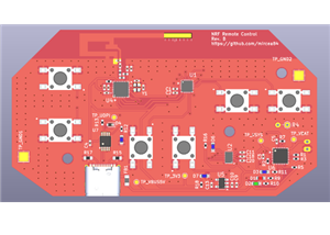 Compact NRF24 remote
