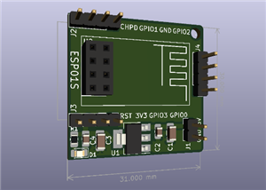 ESP01S Minimal Board