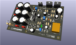Amplificador de potência hi-end classe A (power amp) 1.5 update!