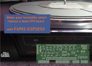 F4992-ESP32S3 CPU board replacement