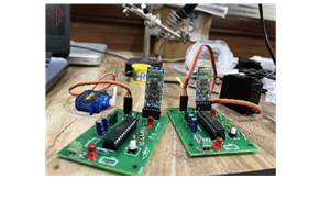 Arduino Based Wireless Servo Control PCB