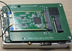 Radxa Rock 3A M.2 to Mini PCIe Breakout Board