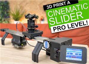 3D Printed Robotic Camera Slider
