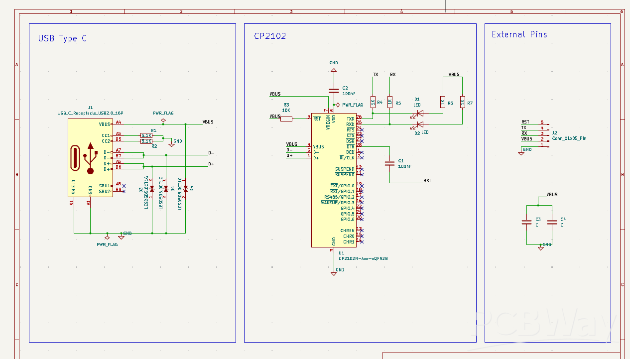 USB Type-C to UART Converter for Embedded Development - Share Project ...