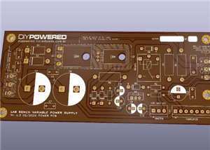 Fonte de bancada variável com LM317 e TIP36 com proteção