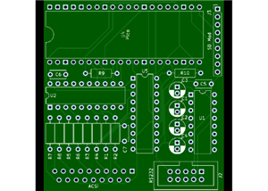 Atari-Link PCB