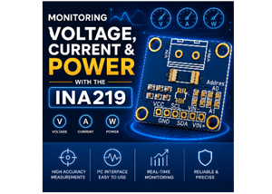Monitoring Voltage, Current & Power with the INA219