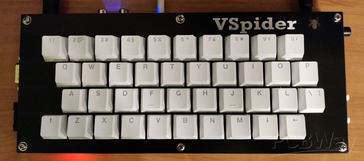 VSpider - ZX Spectrum Pentagon Clone - Keyboard - Share Project