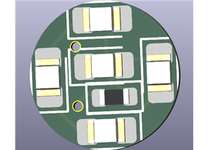 0805Diode 0603Resistor Cluster For T3-1/4 Wedge housing | Arcade Button Lighting