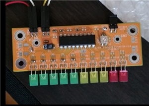 1-CH JB 10-LED VU-METER V1.0 - 1-Channel 10-LED VU Meter Driver Module