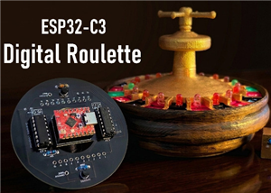 DIY LED Roulette Wheel | ESP32 C3 Project