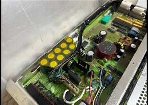 HP 3458A Outguard PSU Capacitor Replacement Board (A6, position C8)