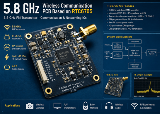 5.8 GHz Wireless Communication PCB Based on RTC6705.png