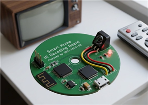 Smart Home Infrared Receiver & Learning Module based on SBX-1610-52