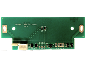 LiFePO4 single-cell protection circuit