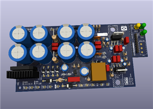 PWA2030BTL - amplificador bridged com TDA2030A