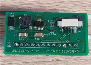 [RELEASE] ESP32-S3-WROOM-1 to ST7796U 3.5" 14-pin FFC Interposer — REV E v1.0