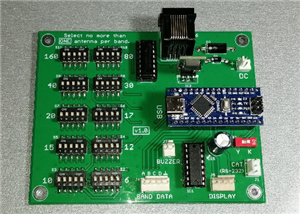 Automatic Switch for Five Antennas, with Both CAT and BCD Decoding