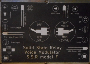 Solid State Relay Voice Modulator S.S.R model F